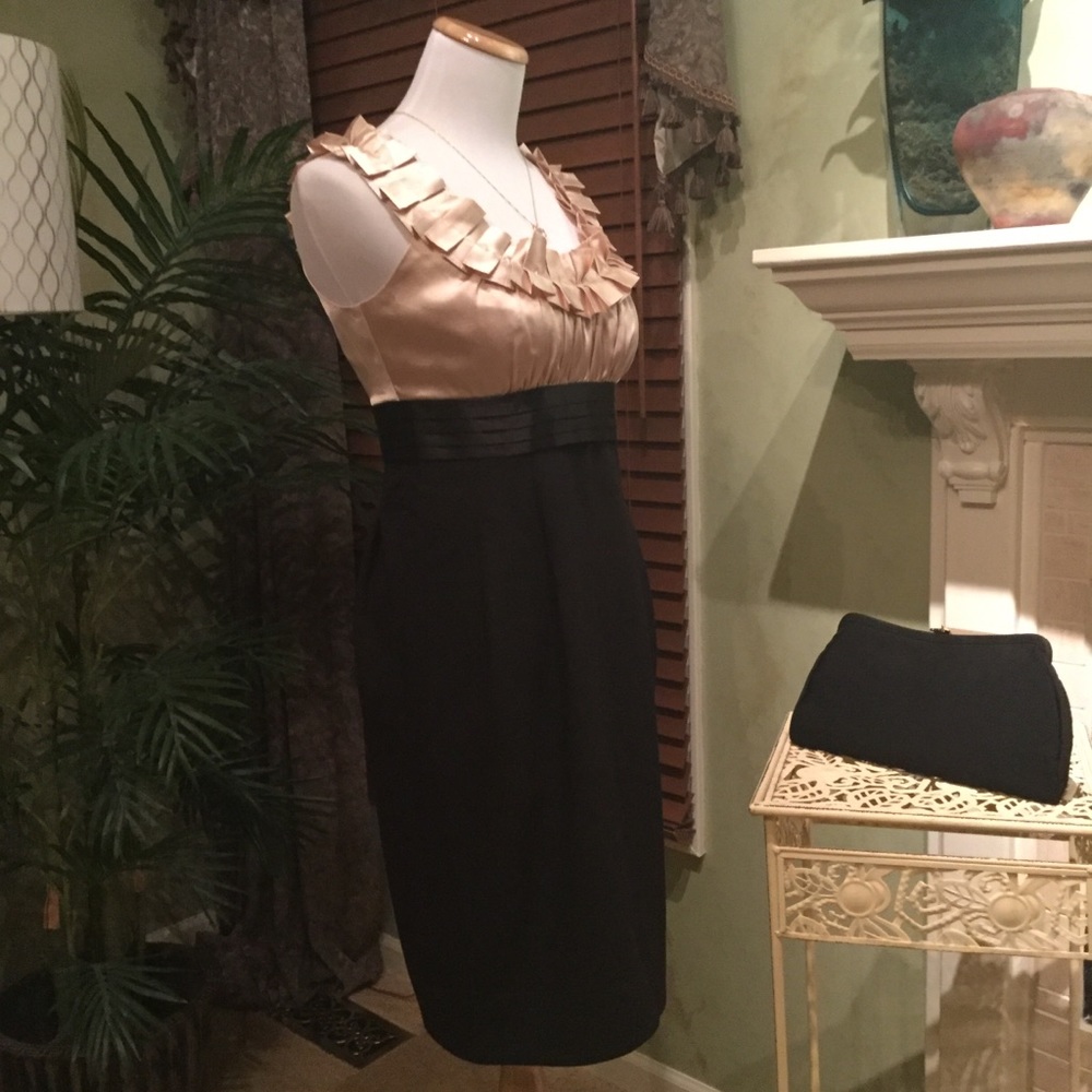 London Times Formal Cocktail Dress - Picture 2 of 8
